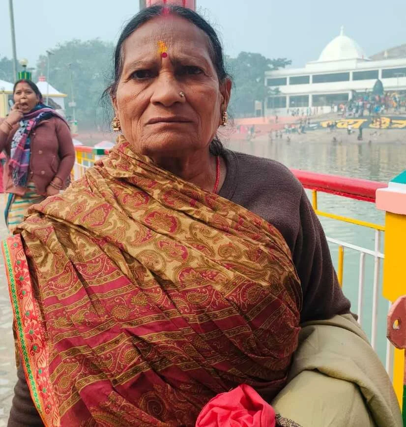 राष्ट्रीय अध्यक्ष राकेश कुमार गुप्ता के बड़ी माँ धर्मपरायण महिला कौशल्या देवी